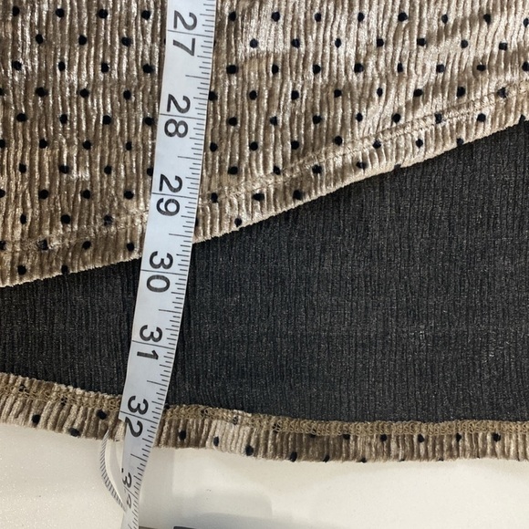 Velvet Polka Dot Top Flare Sleeves NWT 18/20W - Picture 12 of 14